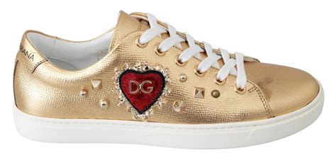 dolce gabbana gold męskie|dolce gabbana gold sneakers.